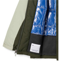 Columbia chaqueta outdoor niño HIKEBOUND II VERDE vista detalle