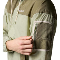Columbia chaqueta softshell hombre CHALLENGER II WINDBREAKER VERDE 06