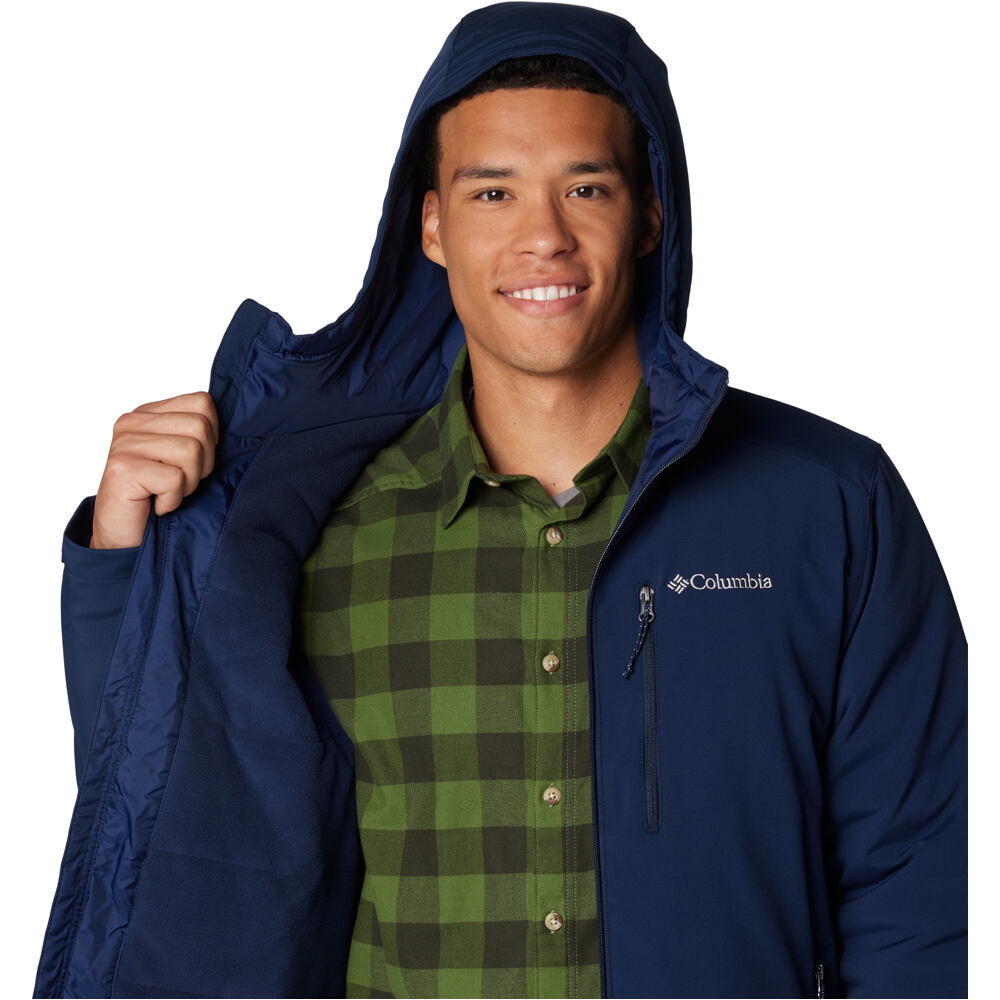 Columbia chaqueta softshell hombre GATE RACER II AZUL 04
