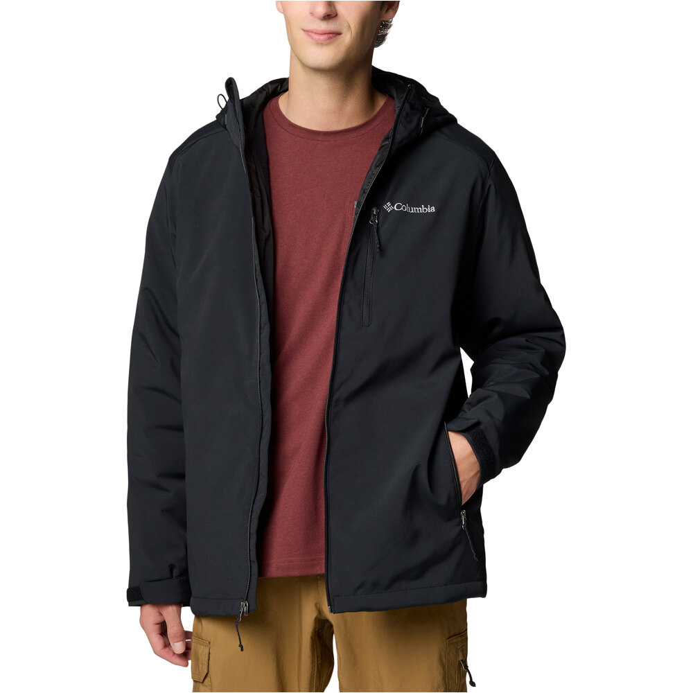 Columbia chaqueta softshell hombre GATE RACER II NEGRO 04