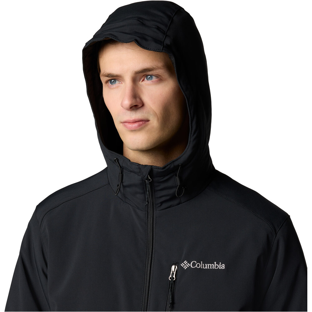 Columbia chaqueta softshell hombre GATE RACER II NEGRO 05