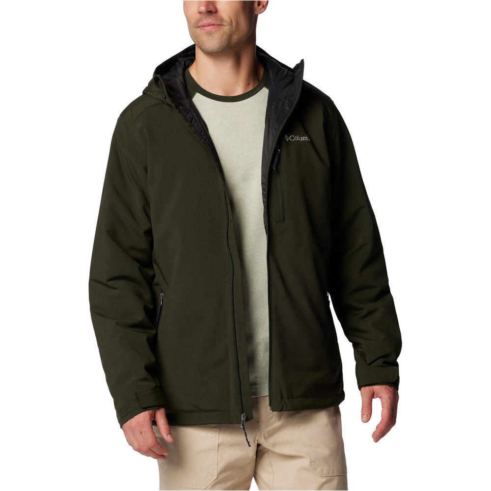 Columbia chaqueta softshell hombre GATE RACER II VERDE 03