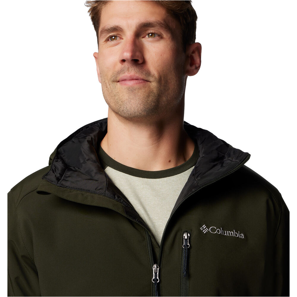 Columbia chaqueta softshell hombre GATE RACER II VERDE 04