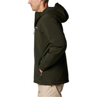 Columbia chaqueta softshell hombre GATE RACER II VERDE vista detalle