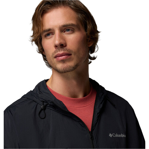 COLUMBIA STREET HEIGHTS WINDBREAKER negro