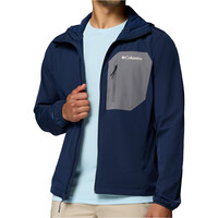 Columbia chaqueta softshell hombre TALL HEIGHTS III AZUL 03