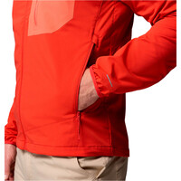 Columbia chaqueta softshell hombre TALL HEIGHTS III ROJO 06