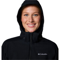 Columbia chaqueta softshell mujer CASCADE RIDGE III NEGRO 04