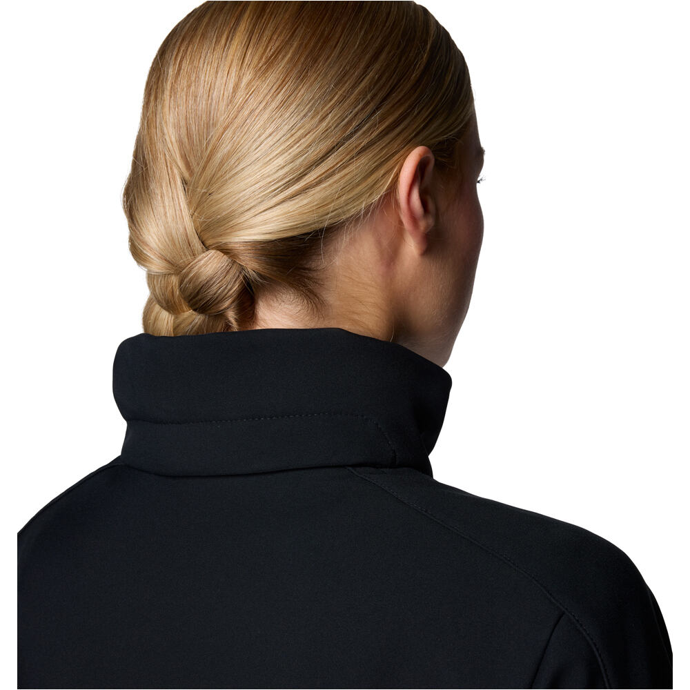 Columbia chaqueta softshell mujer CASCADE RIDGE III NEGRO 06