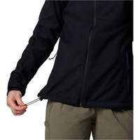 Columbia chaqueta softshell mujer CASCADE RIDGE III NEGRO 07