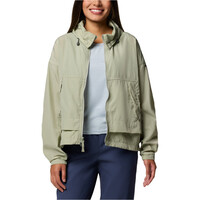 Columbia chaqueta softshell mujer PARACUTIE II WINDBREAKER VERDE 04