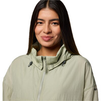 Columbia chaqueta softshell mujer PARACUTIE II WINDBREAKER VERDE 05