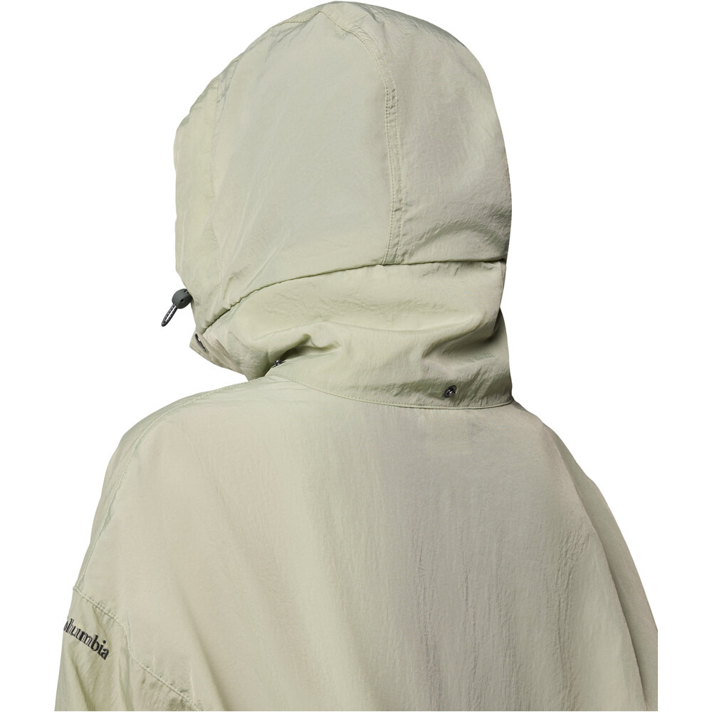 Columbia chaqueta softshell mujer PARACUTIE II WINDBREAKER VERDE 06