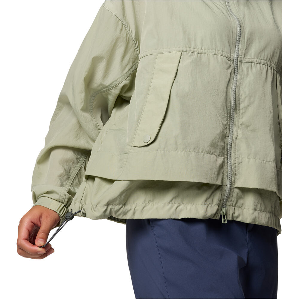Columbia chaqueta softshell mujer PARACUTIE II WINDBREAKER VERDE 07