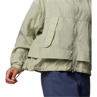 Columbia chaqueta softshell mujer PARACUTIE II WINDBREAKER VERDE 07