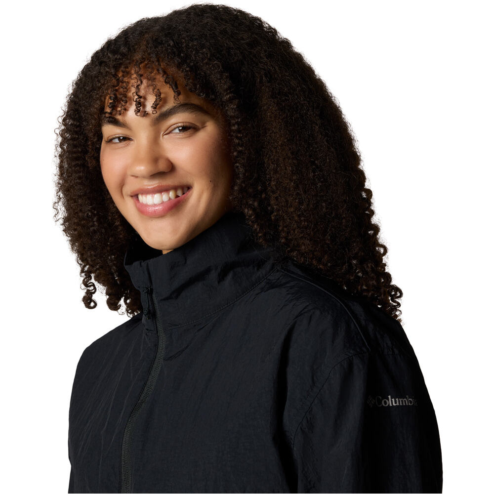 Columbia chaqueta softshell mujer PARACUTIE NEGRO 03