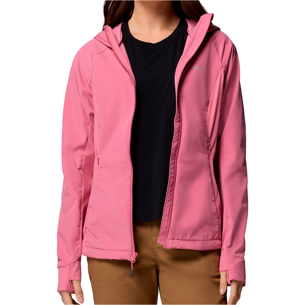 Columbia chaqueta softshell mujer SWEET AS III ROSA 03