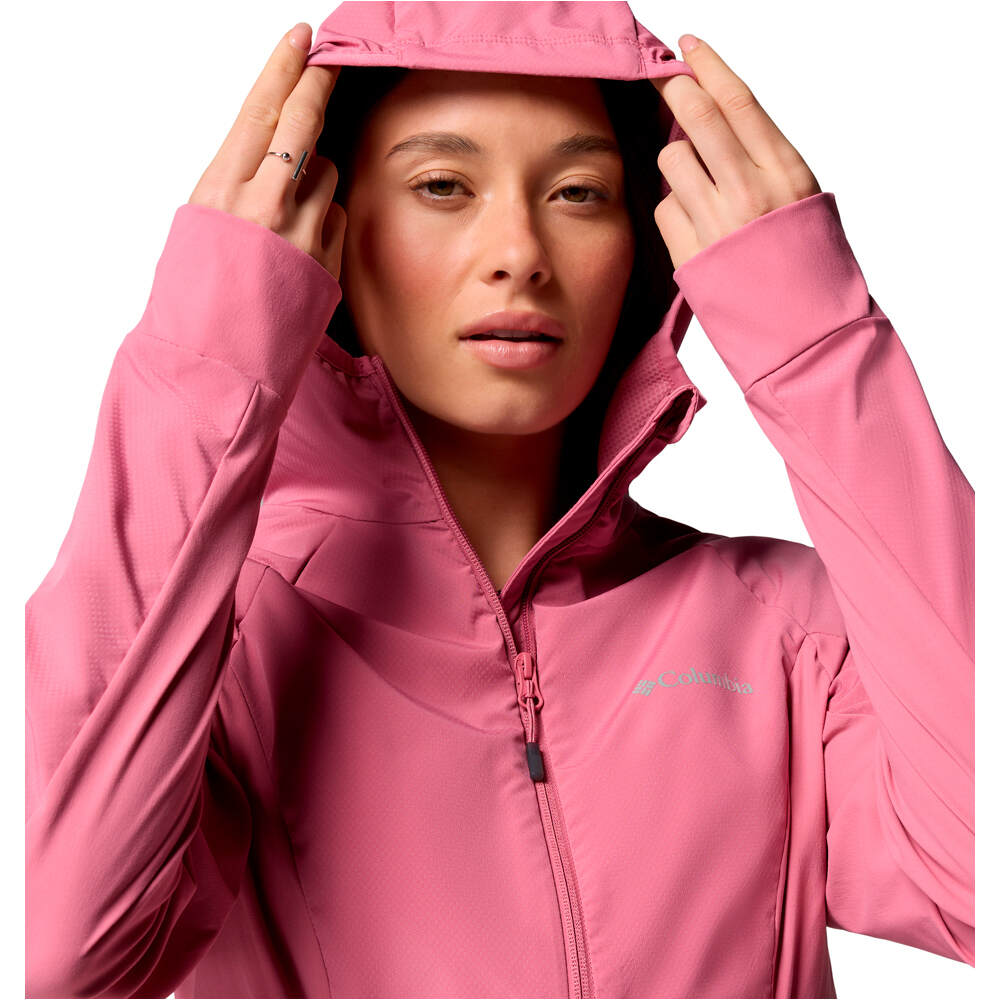 Columbia chaqueta softshell mujer SWEET AS III ROSA 04