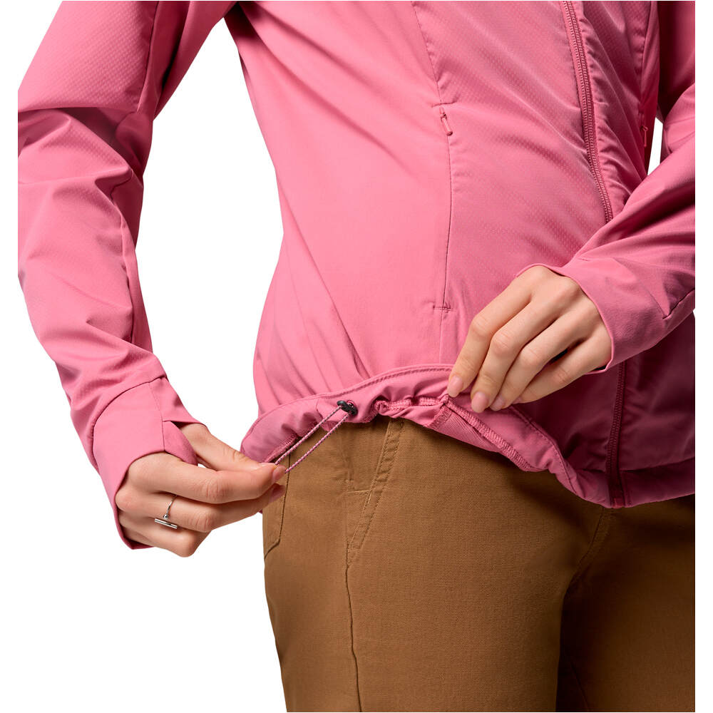 Columbia chaqueta softshell mujer SWEET AS III ROSA 06