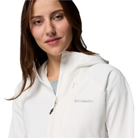 Columbia chaqueta softshell mujer TRAILBORNE BLANCO 05