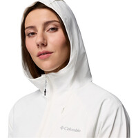 Columbia chaqueta softshell mujer TRAILBORNE BLANCO 06