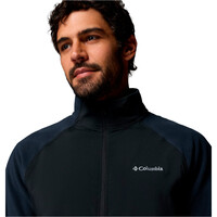 Columbia chaquetas hombre VITAL VALLEY NEGRO vista detalle