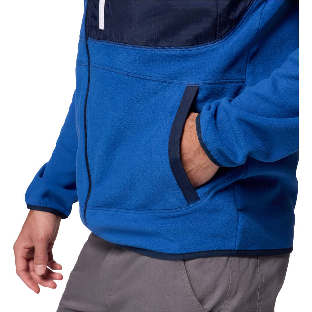 Columbia forro polar hombre FAST TREK OVERLAY AZUL 03