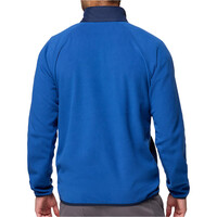 Columbia forro polar hombre FAST TREK OVERLAY AZUL vista trasera