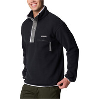 Columbia forro polar hombre HELVETIA II NEGRO vista detalle