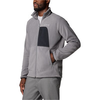 Columbia forro polar hombre RAPID EXPEDITION II GRIS vista detalle