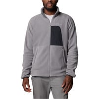 Columbia forro polar hombre RAPID EXPEDITION II GRIS vista frontal