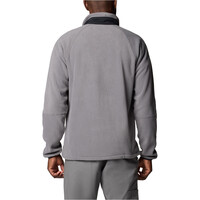 Columbia forro polar hombre RAPID EXPEDITION II GRIS vista trasera