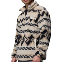 Columbia forro polar hombre RUGGED RIDGE HIGH PILE MARRON vista detalle