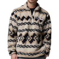 Columbia forro polar hombre RUGGED RIDGE HIGH PILE MARRON vista frontal