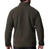 Columbia forro polar hombre RUGGED RIDGE HIGH PILE VERDE vista trasera