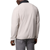 Columbia forro polar hombre SEQUOIA GROVE MARRON vista trasera