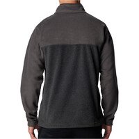 Columbia forro polar hombre STEENS MOUNTAIN HALF II GRIS vista trasera