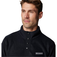 Columbia forro polar hombre STEENS MOUNTAIN HALF II NEGRO vista detalle