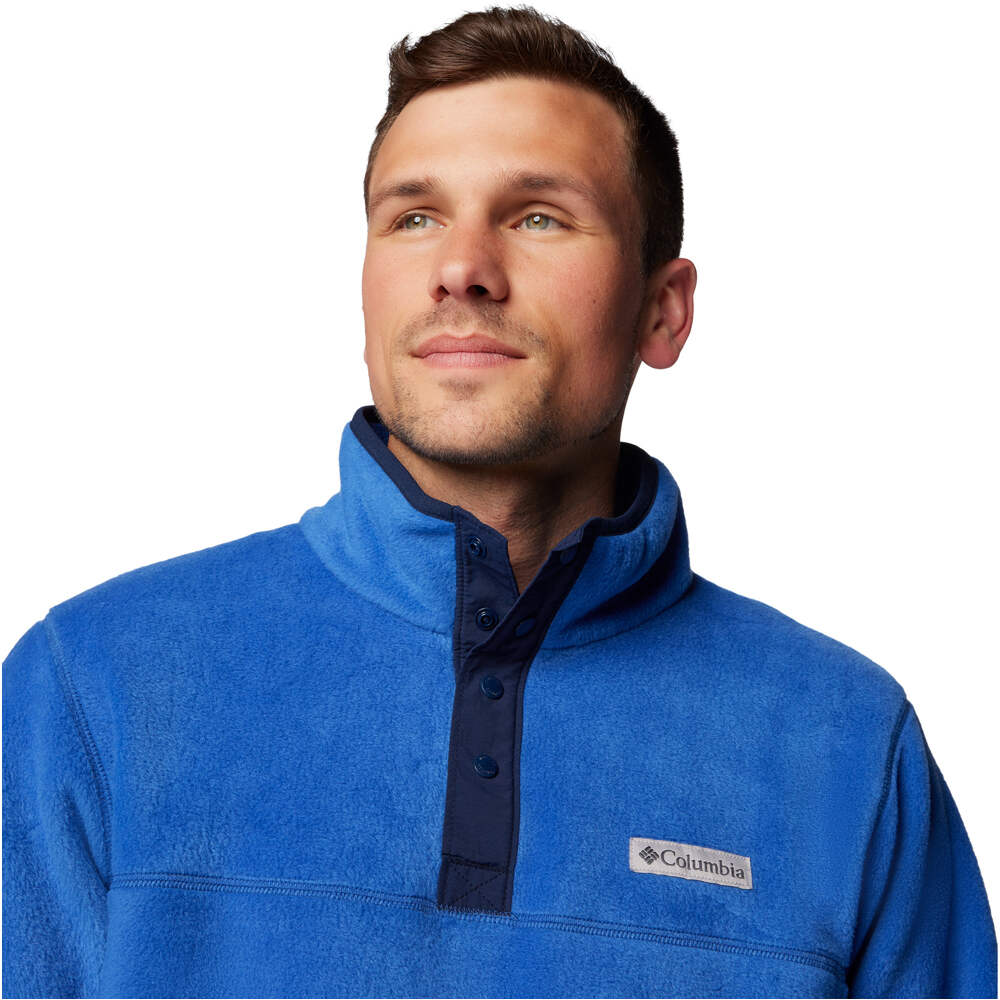 Columbia forro polar hombre STEENS MOUNTAIN II AZUL vista detalle