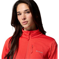 Columbia forro polar mujer ESSENTIAL HIKE GRID ROSA 05