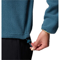 Columbia forro polar mujer HELVETIA II AZUL 04