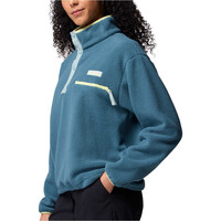 Columbia forro polar mujer HELVETIA II AZUL vista detalle