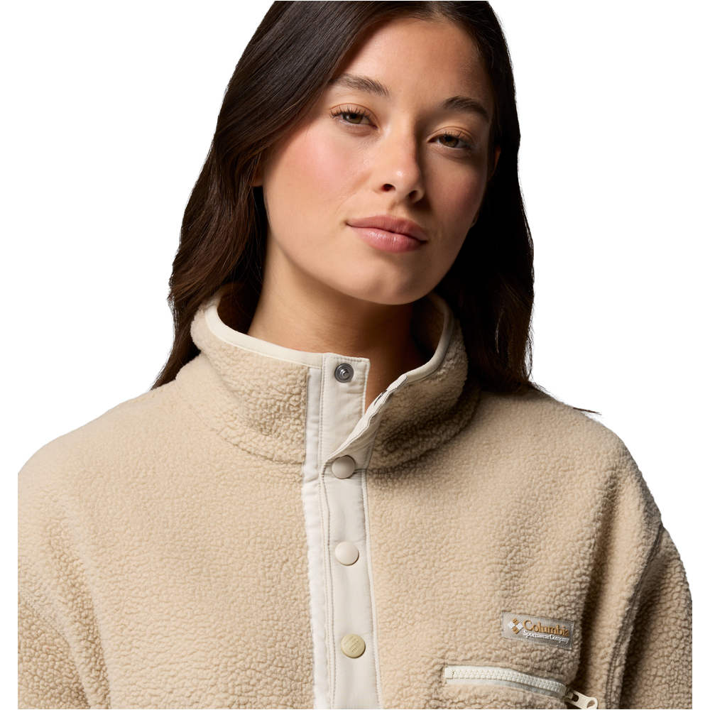Columbia forro polar mujer HELVETIA II MARRON 03