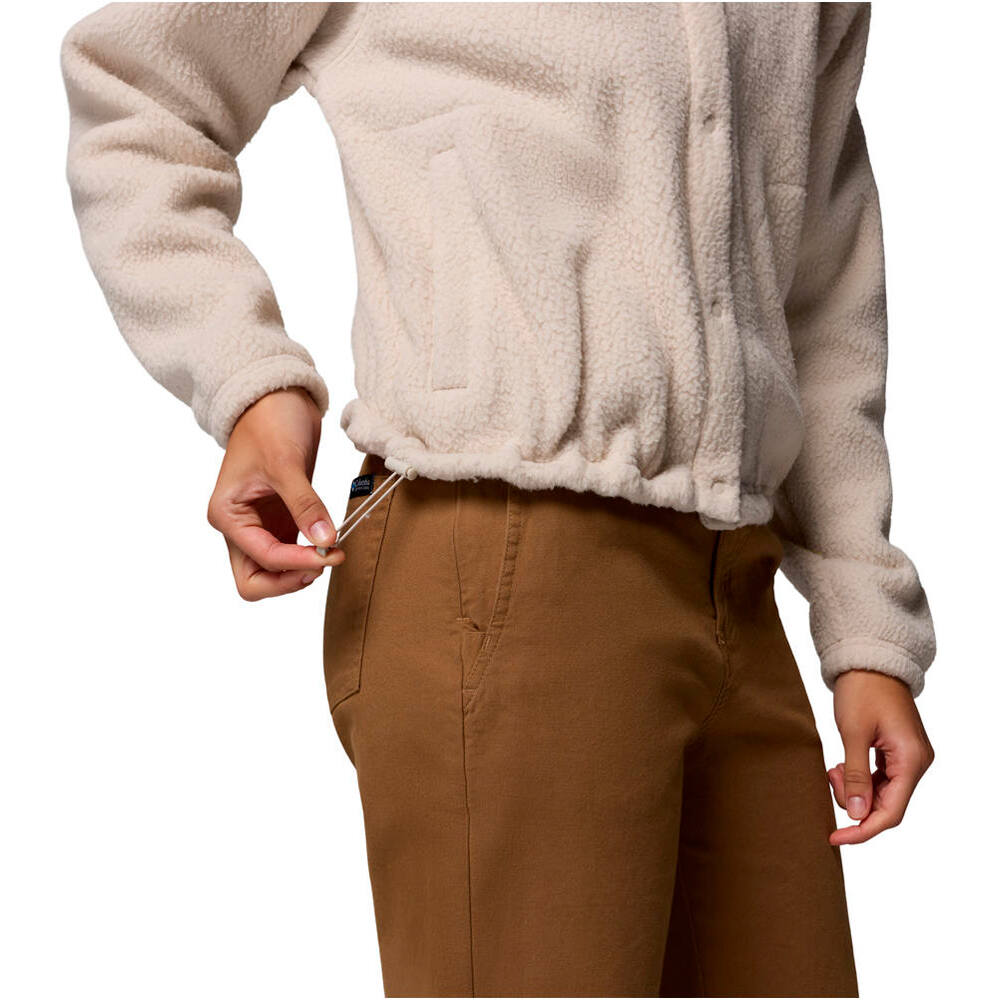 Columbia forro polar mujer JASPER RIDGE PEBBLED MARRON 05