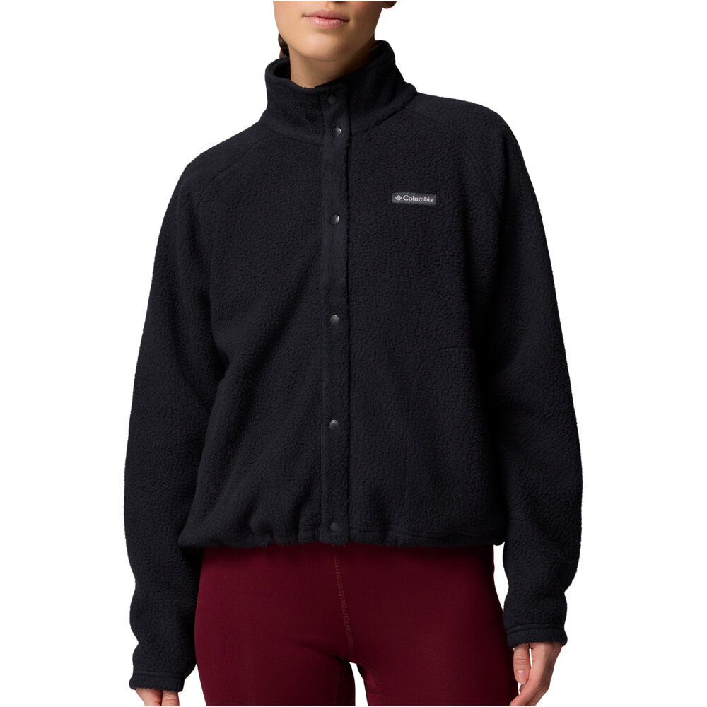 Columbia forro polar mujer JASPER RIDGE PEBBLED  vista frontal
