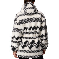 Columbia forro polar mujer RARE ESCAPE NEGRO vista trasera