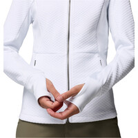 Columbia forro polar mujer ROFFE RIDGE III BLANCO 03