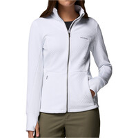 Columbia forro polar mujer ROFFE RIDGE III BLANCO vista frontal