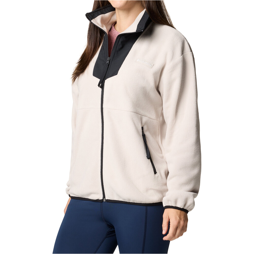 Columbia forro polar mujer SEQUOIA GROVE MARRON vista detalle