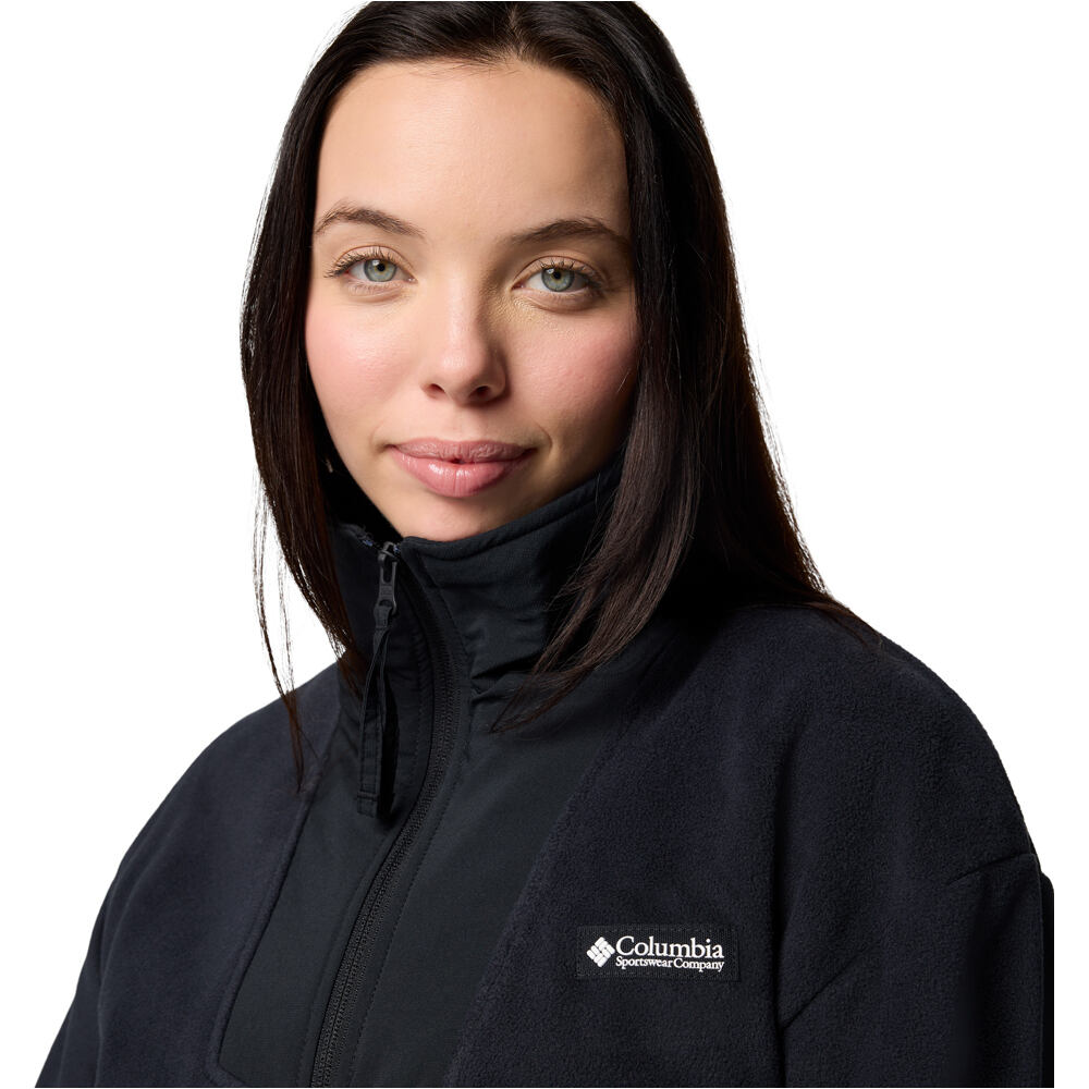 Columbia forro polar mujer SEQUOIA GROVE NEGRO 04